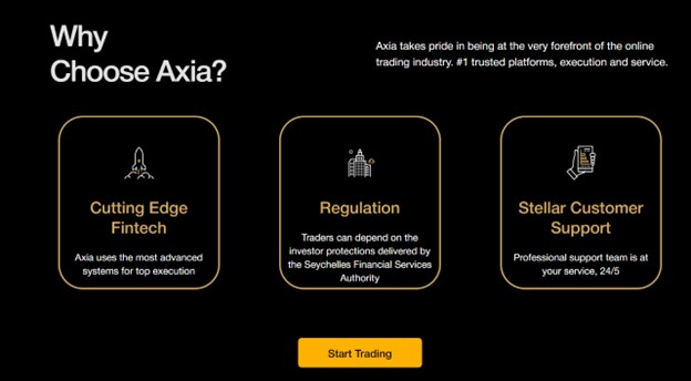 why choose Axia as a broker